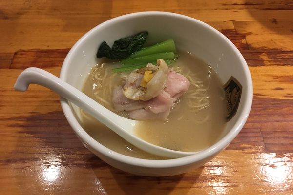 「【限定】ノドグロらーめん　¥1,200」@真鯛らーめん 麺魚の写真