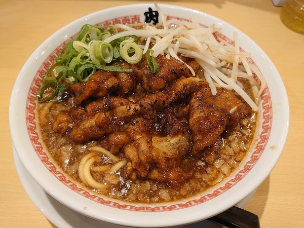 「肉汁麺レベル１（１４０ｇ）」@肉汁麺ススム 新橋店の写真