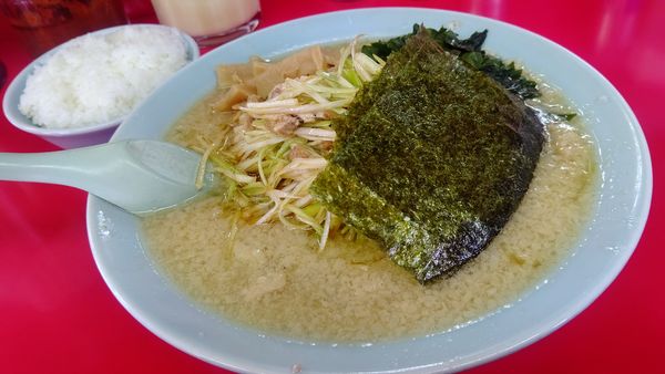 「ネギラーメン７９０円&半ライス１２０円」@ラーメンショップ 太田店の写真