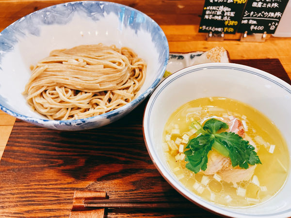 「新麦 北海道美瑛産 春よ恋 温盛 塩つけ麺」@Ramen FeeLの写真