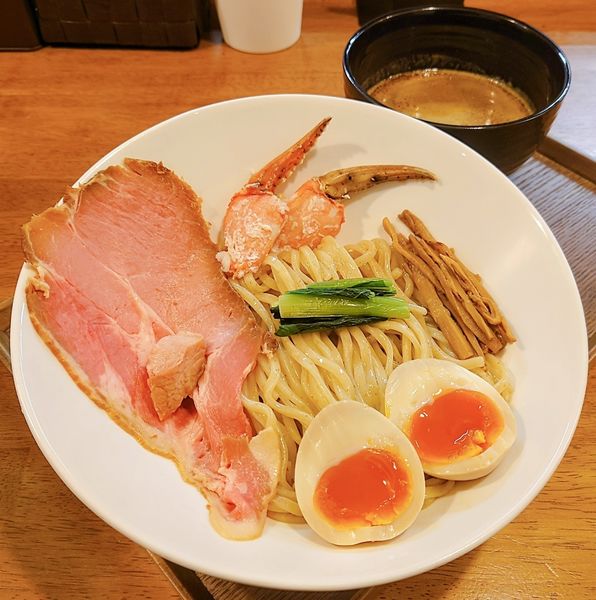 「カニ味噌とエビ味噌のつけ麺【期間·数量限定】」@らぁ麺はうす Sumika0の写真