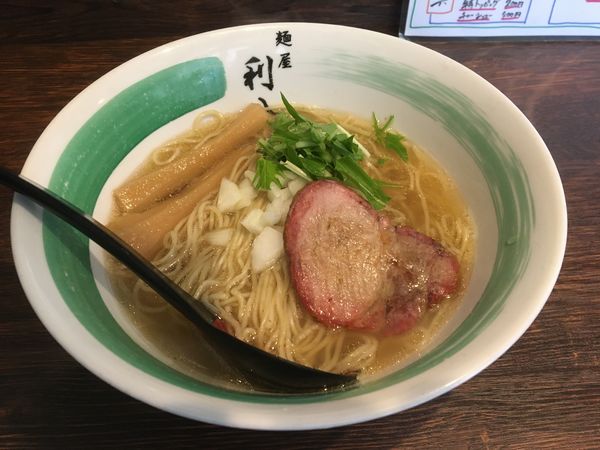 「のどぐろラーメン(塩)土曜夜・日曜日限定」@自家製麺 麺屋 利八の写真