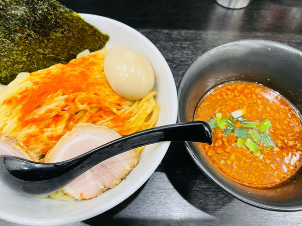 「特製辛味噌つけ麺大盛り」@東京スタイルみそラーメン ど・みそ ららぽーと豊洲店の写真