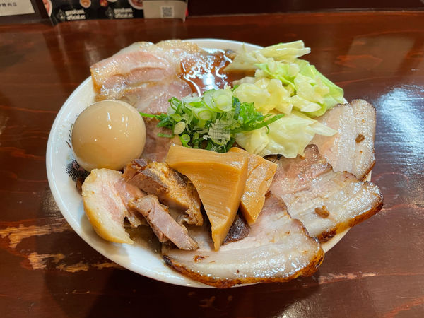 「【肉の日限定】下田さん家の復刻味玉チャーシューメン」@らーめん 五ノ神精肉店 煮干し編の写真