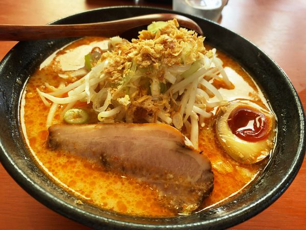 「旨辛みそ麺（中辛）」@店内製麺 さくらの写真