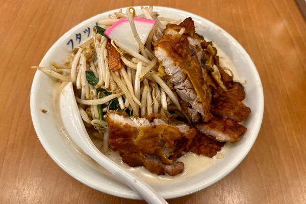 「排骨タンメン 1,056円(税込)」@極濃湯麺 フタツメ 安中店の写真