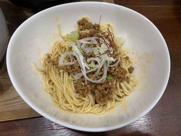 「辛味挽肉」@中華蕎麦 萌芽の写真