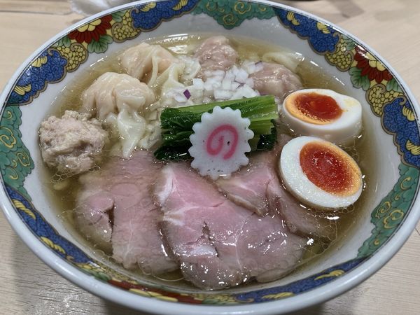 「特製白だしラーメン」@ぷれじでんとの写真