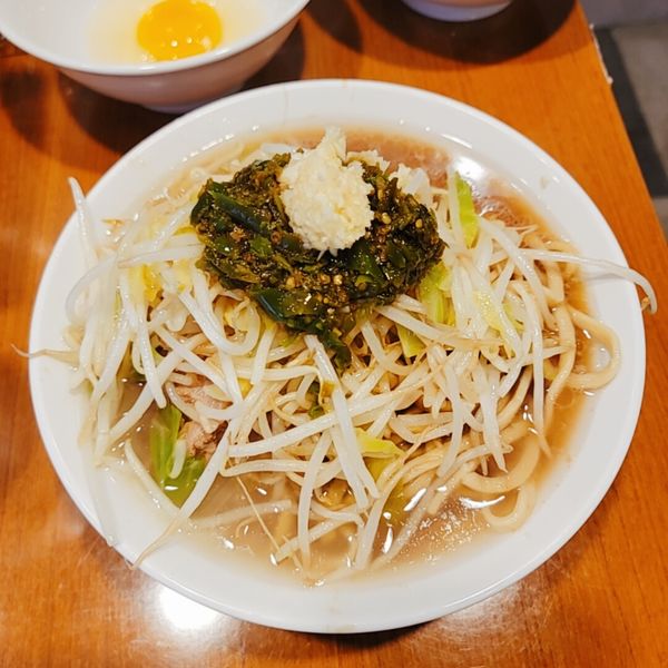 「ポン酢麺少なめニンニク少なめ＋青唐辛子」@凛 永福町店の写真