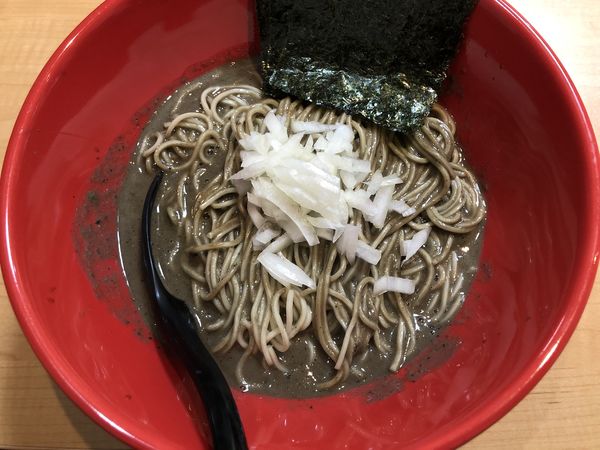 「濃厚煮干しかけラーメン＋肉玉丼」@麺屋 もりのの写真