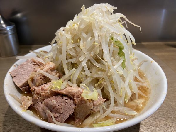 「ラーメン（ﾆﾝﾆｸｽｸﾅﾒ）」@MEN YARD FIGHTの写真