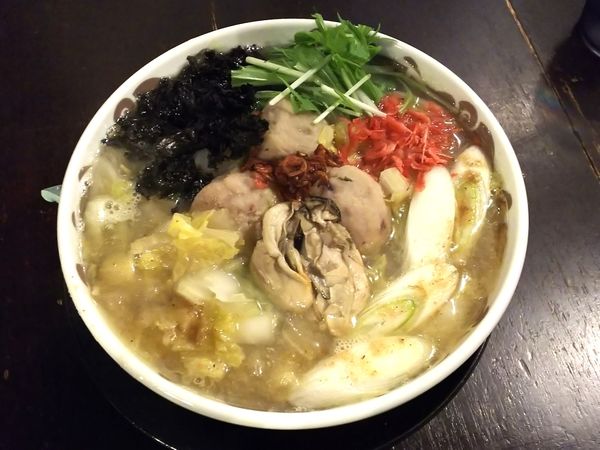 「【限定】寄せソバ　900円」@煮干結社 弘前店の写真