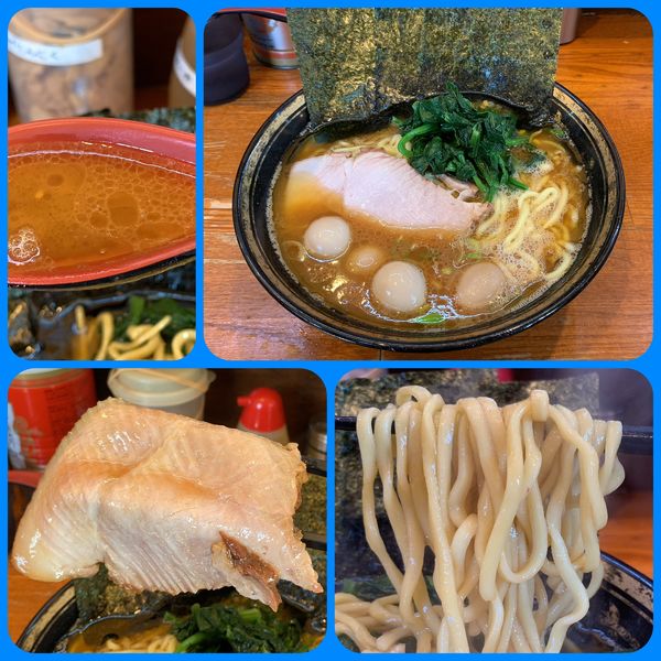 「中盛ラーメン¥810+味うずら¥100→¥0（クーポン）」@末廣家の写真