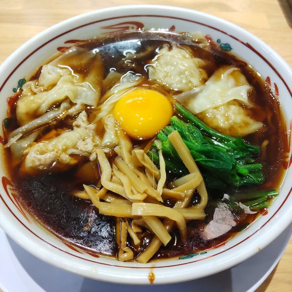 「半チャーハンセット（￥990）」@月見ワンタンメン専門店 三日月 大森北口店の写真