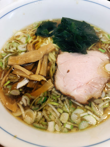 「ラーメンと半チャーハンセットと餃子」@らーめん清龍の写真