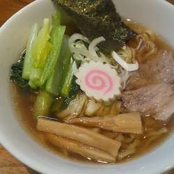 らぁめん・小+江戸菜（￥540+サービス）