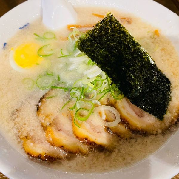 「チャーシューラーメンと半ぶためしセット(1230円）」@蔵前元楽 総本店の写真