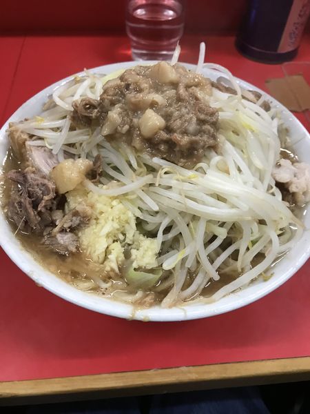 「小豚ラーメン」@ラーメン二郎 松戸駅前店の写真