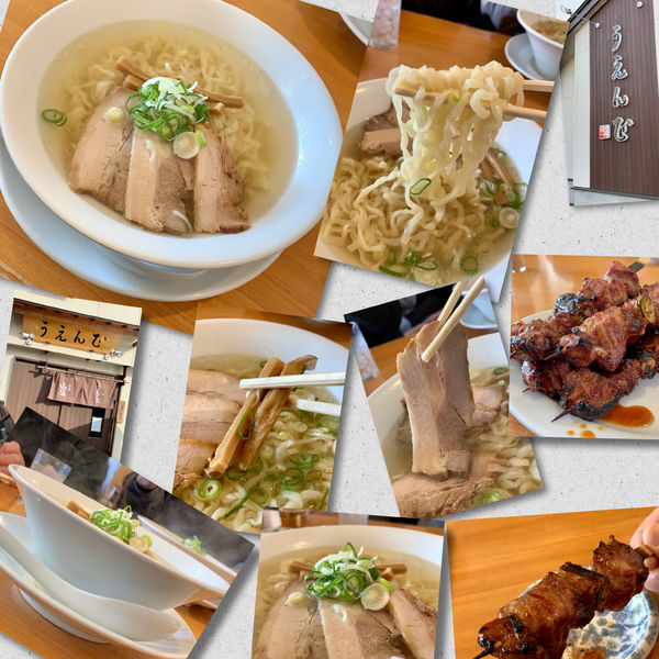 「会津山塩ラーメン780円」@うえんで食堂の写真