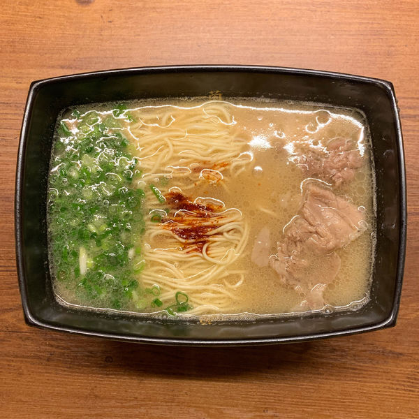 「100%とんこつ不使用ラーメン」@一蘭 西新宿店の写真