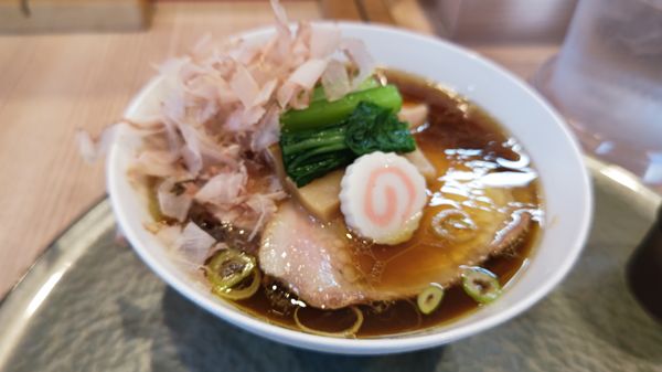 「極上かつお節の中華そば」@中華そば 深緑の写真