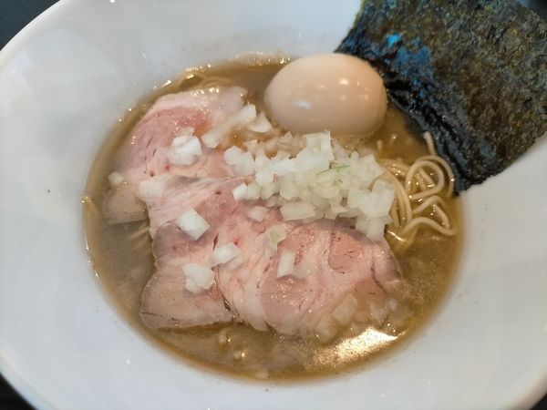 「味玉煮干そば880円」@煮干中華蕎麦 舞〜Mau〜の写真