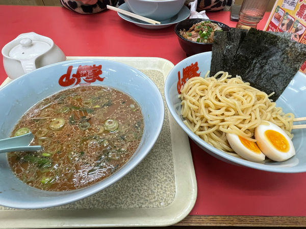 「味噌つけ麺」@ラーメン山岡家 千葉鎌ヶ谷店の写真