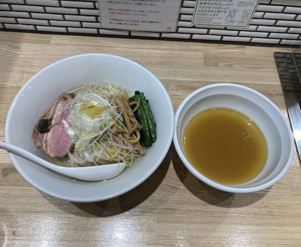 「昆布水つけ麺（塩）」@中華ソバ ビリケンの写真