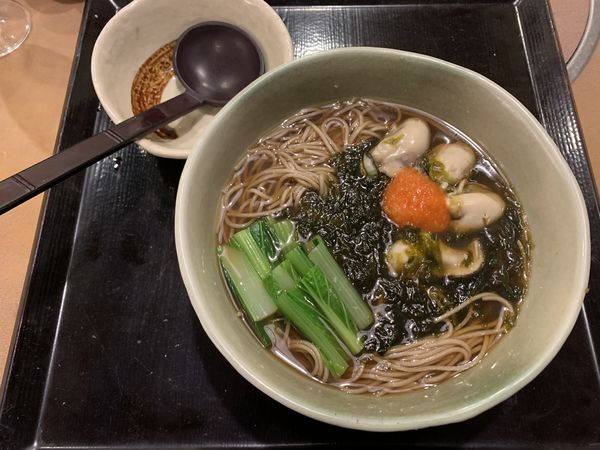 「磯香そば 1250円」@味の民芸 所沢小手指店の写真