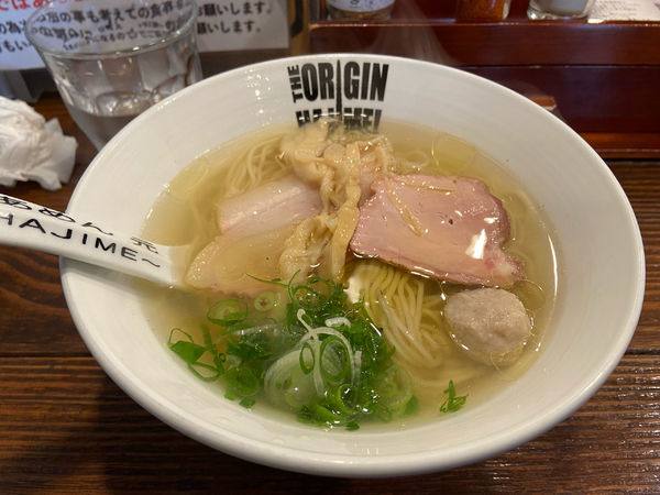 「塩らーめん」@らあめん元の写真