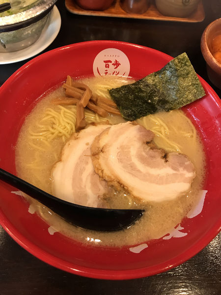 「百歩ラーメン(大盛)」@百歩ラーメン 北浦和店の写真