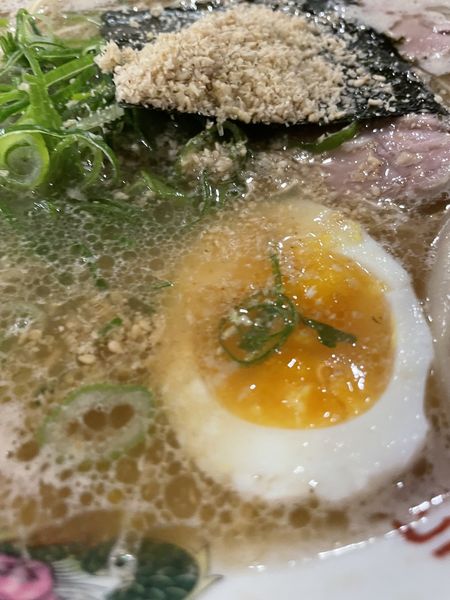 「ラーメン」@中洲屋台 長浜ラーメン 初代 健太の写真