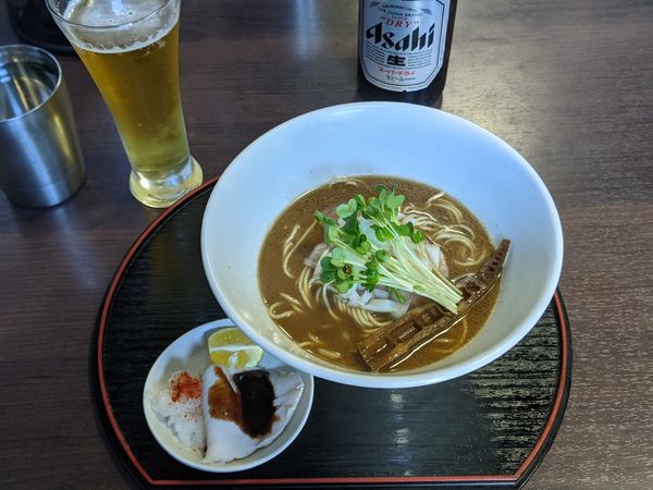 「【限定】焼き秋刀魚らぁめん」@麺処 学の写真