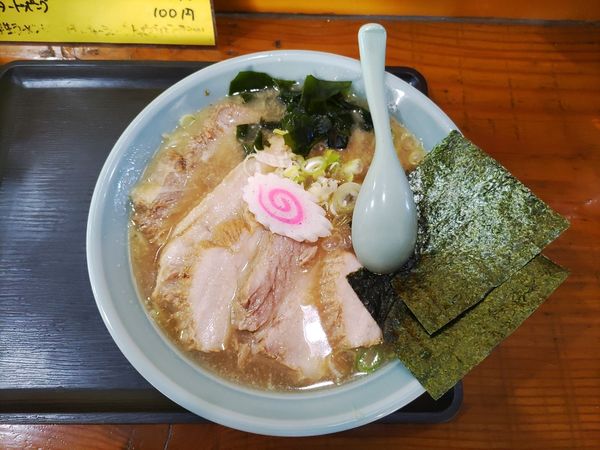 「チャーシューメン メンマ抜き」@ラーメンショップ 佐野店の写真