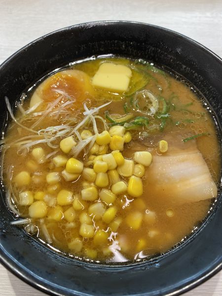 「【限定】北海道味噌バターコーン ラーメン 460円」@はま寿司 鶴見中央店の写真