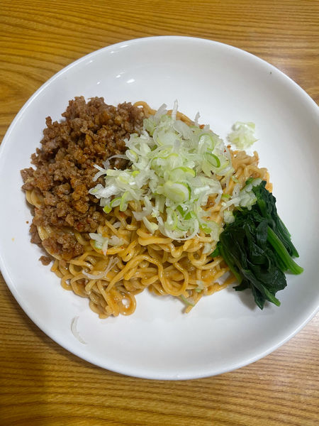 「汁無しタンタン麺(760円)」@華洋苑の写真