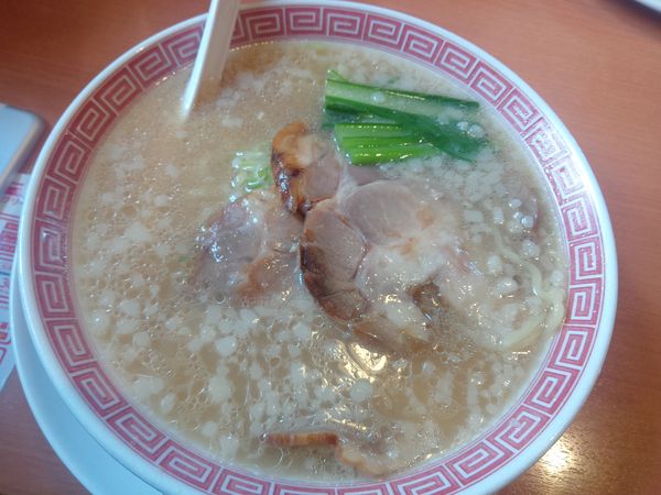 「平田牧場コラボWチャーシューめん ８８０円」@幸楽苑 足立江北店の写真