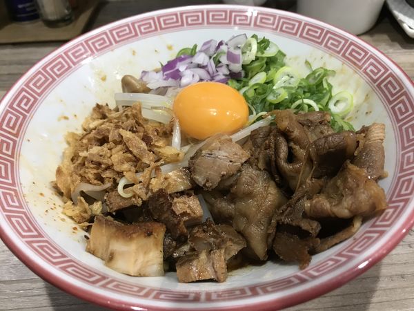 「まぜそば」@徳島NOODLE ぱどるの写真