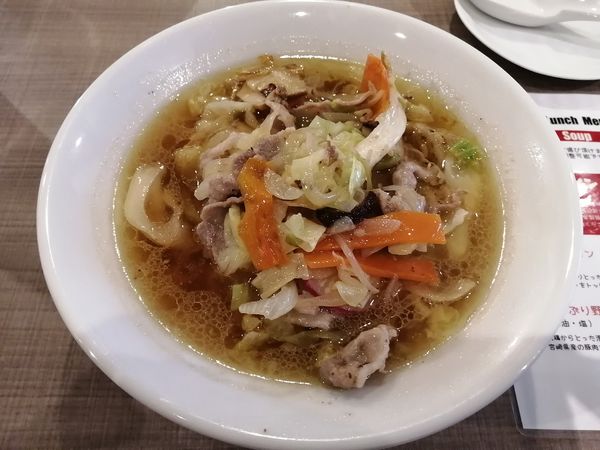 「たっぷり野菜タンメン 醤油　800円」@ZeCT byLmの写真