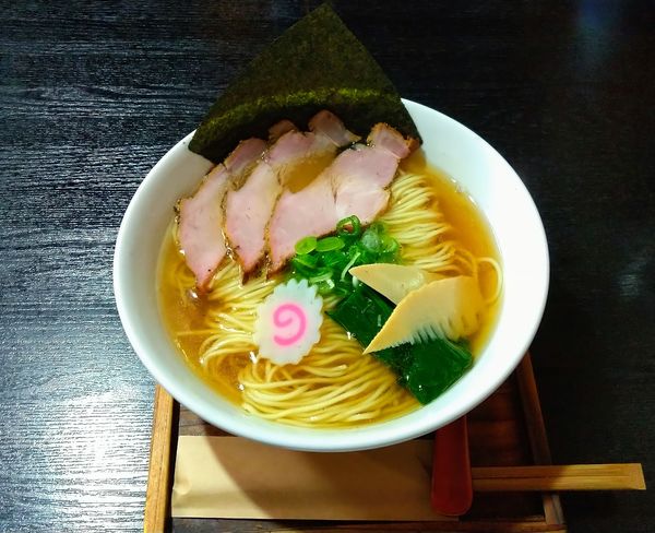 「焼煮干し醤油」@麺栞 みかさの写真