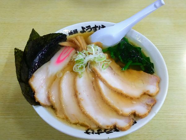 「チャーシュー麺 のりトッピング」@麺屋 ようすけの写真
