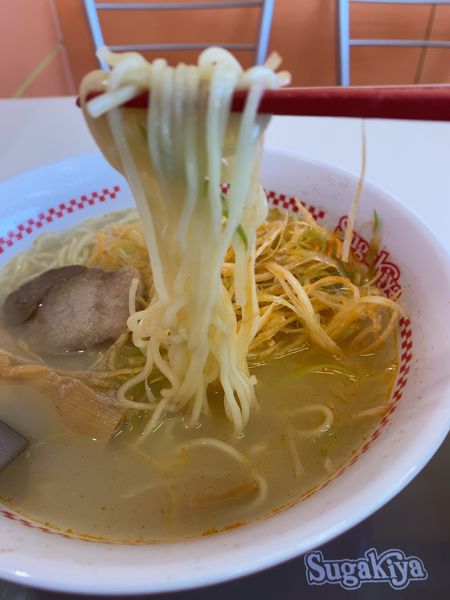 「ネギラーメン」@スガキヤ イオンタウン太閤店の写真