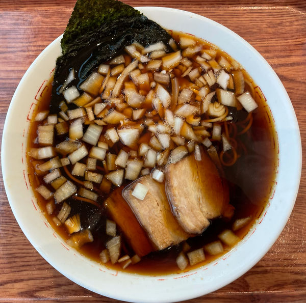 「竹岡式醤油ラーメン」@とんこつ醤油ラーメン 麺大将 パサール幕張店の写真