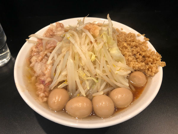 「ミニラーメン＋うずら＋生姜」@豚風。の写真
