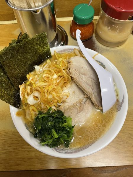 「ネギチャーシューラーメン」@たかさご家 本店の写真