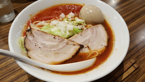 「味玉トマトラーメン」@らーめん カッパハウスの写真
