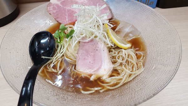 「いかと煮干の冷たいらーめん 850円」@狼煙 大宮店の写真