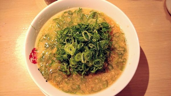 「九条ねぎラーメン」@京都銀閣寺 ますたにラーメン 日本橋本店の写真