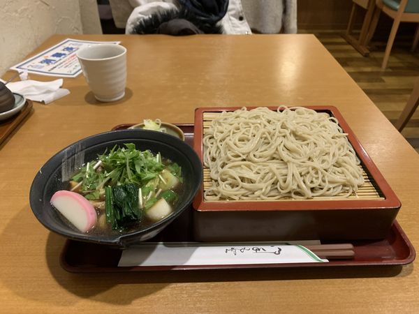 「鴨せいろ（1120円）」@源介庵の写真