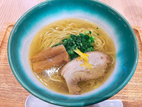 「柚子塩ラーメン（740円）」@活龍 道の駅かさま店の写真